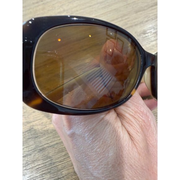 Chelsea Morgan CMS 603 TO Sunglasses Brown Round plastic suns 53-16-125 - Picture 7 of 12